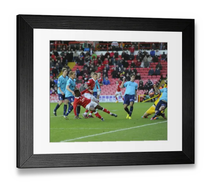 Framed Print : Last-Minute Drama: Kieran Agard Scores the FA Cup Winning Goal for Bristol City Framed Print : Last-Minute Drama: Kieran Agard Scores the FA Cup Winning Goal for Bristol City