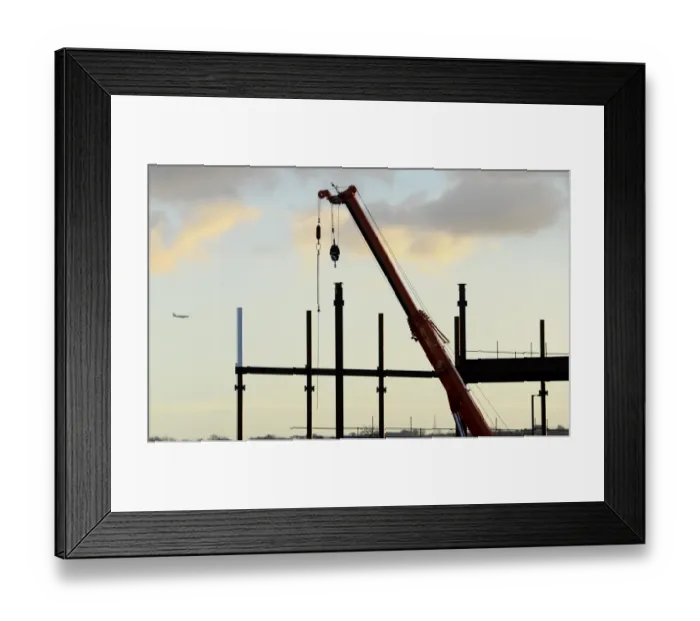 Framed Print : FA Cup Match at Ashton Gate: A Plane Adds Drama to Bristol City vs AFC Telford United