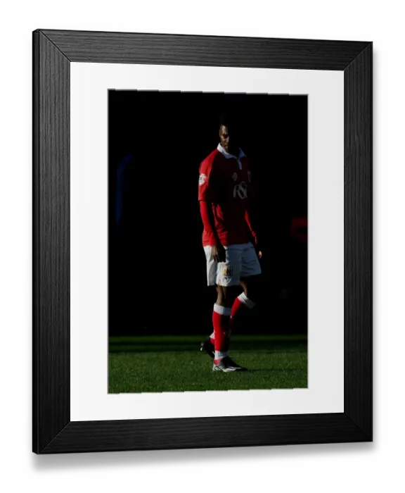 Framed Print : Agard's Game-Winning FA Cup Goal: Bristol City Stuns AFC Telford United