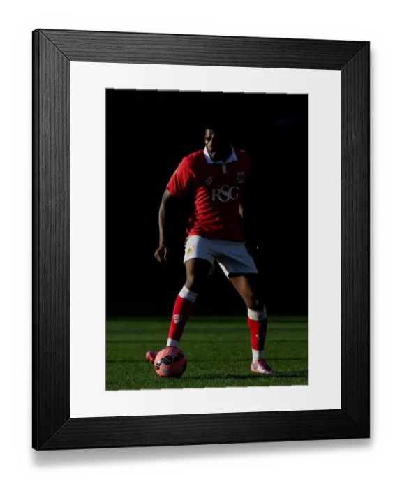 Framed Print : Jay Emmanuel-Thomas's Dramatic FA Cup Goal for Bristol City at Ashton Gate
