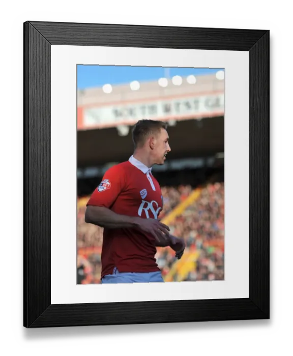 Framed Print : Scott Wagstaff in Action: FA Cup Clash between Bristol City and AFC Telford United at Ashton Gate Framed Print : Scott Wagstaff in Action: FA Cup Clash between Bristol City and AFC Telford United at Ashton Gate