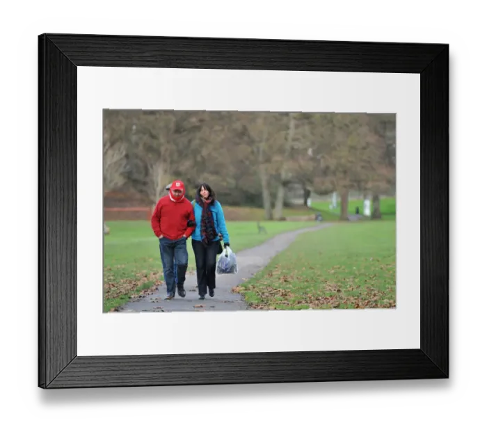 Framed Print : Bristol City Fans Gather Before FA Cup Match at Ashton Gate Framed Print : Bristol City Fans Gather Before FA Cup Match at Ashton Gate