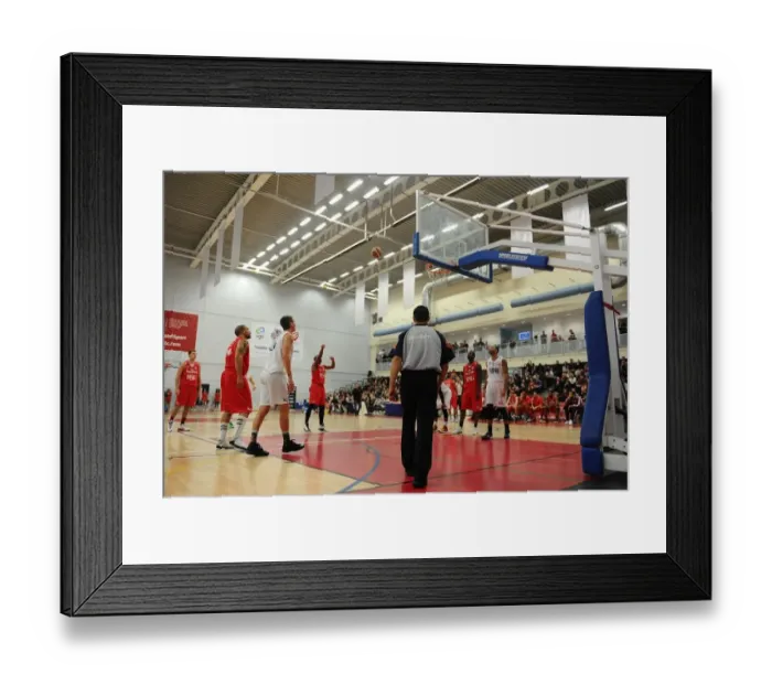 Framed Print : Thrilling British Basketball League Match: Flyers vs. Surrey United at SGS Wise Campus (November 2014) Framed Print : Thrilling British Basketball League Match: Flyers vs. Surrey United at SGS Wise Campus (November 2014)