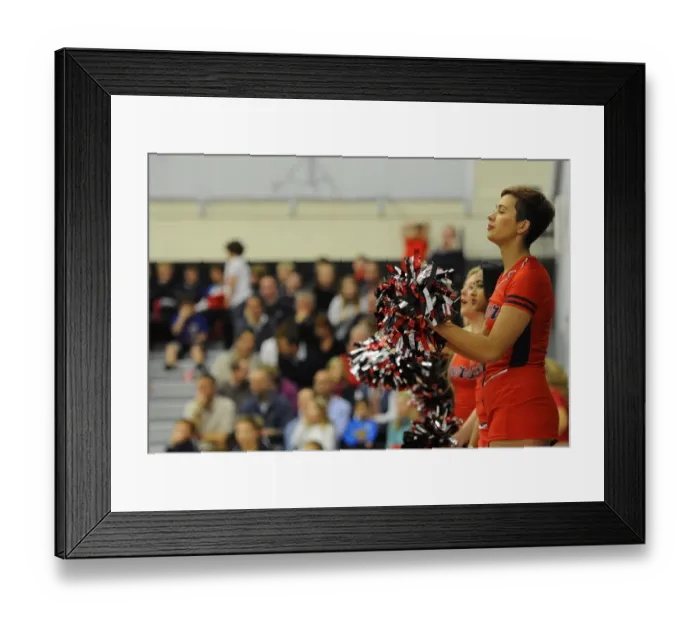 Framed Print : Thrilling British Basketball League Match: Flyers vs. Surrey United at SGS Wise Campus (November 2014)