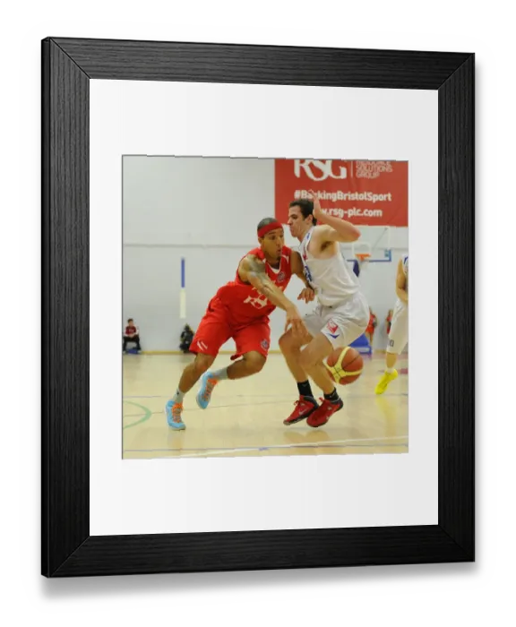 Framed Print : Intense Rivalry: Flyers vs. United in British Basketball League at SGS Wise Campus (November 2014) Framed Print : Intense Rivalry: Flyers vs. United in British Basketball League at SGS Wise Campus (November 2014)