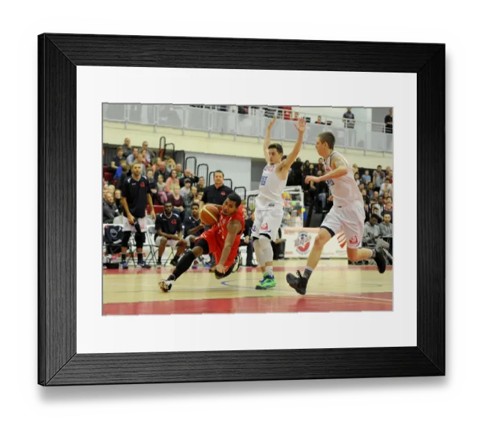 Framed Print : Intense Rivalry: Flyers vs. United Basketball Showdown at SGS Wise Campus (November 2014) - Dwayne Lautier-Ogunleye in Action Framed Print : Intense Rivalry: Flyers vs. United Basketball Showdown at SGS Wise Campus (November 2014) - Dwayne Lautier-Ogunleye in Action