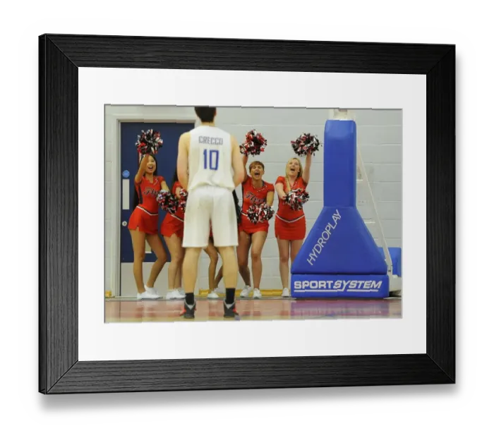 Framed Print : Bristol Flyers vs Surrey United Basketball Clash at SGS Wise Campus