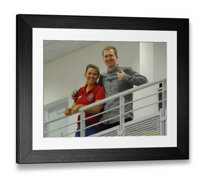 Framed Print : Thrilling British Basketball League Match: Flyers vs. Surrey United at SGS Wise Campus (November 2014)
