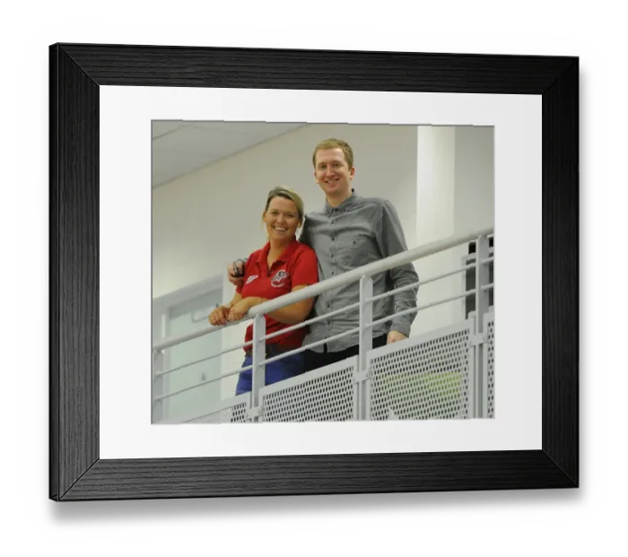 Framed Print : Thrilling British Basketball League Match: Flyers vs. Surrey United at SGS Wise Campus (November 2014)