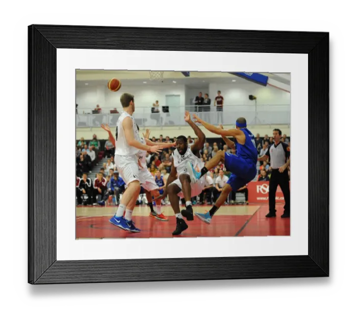 Framed Print : Intense Basketball Showdown: Greg Streete's Determined Battle - Flyers vs Eagles Framed Print : Intense Basketball Showdown: Greg Streete's Determined Battle - Flyers vs Eagles