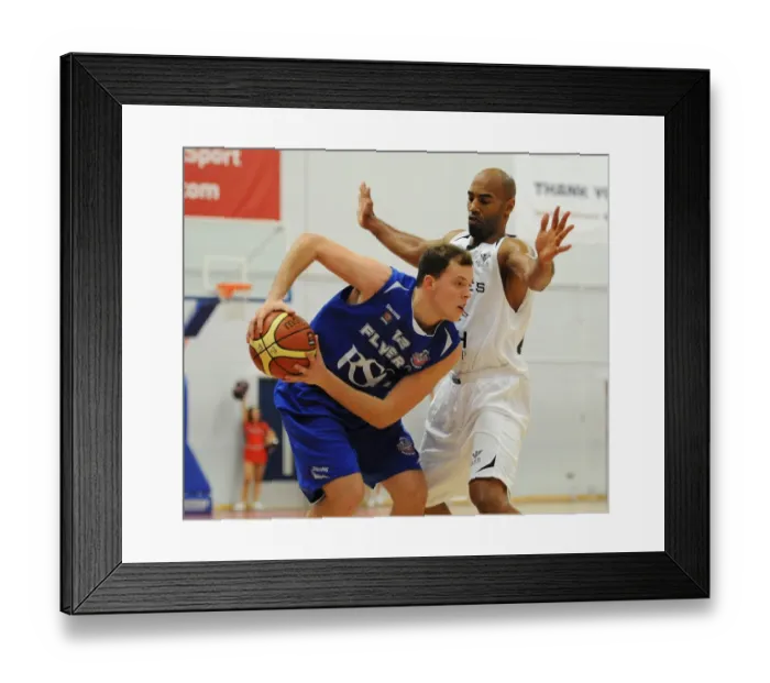 Framed Print : Intense Rivalry: Flyers vs. Eagles - British Basketball League Showdown Framed Print : Intense Rivalry: Flyers vs. Eagles - British Basketball League Showdown