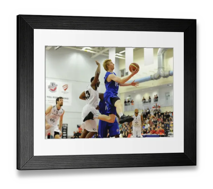 Framed Print : Bristol Flyers Mathias Seilund Sinks Game-Winning Basketball Shot vs. Newcastle Eagles Framed Print : Bristol Flyers Mathias Seilund Sinks Game-Winning Basketball Shot vs. Newcastle Eagles
