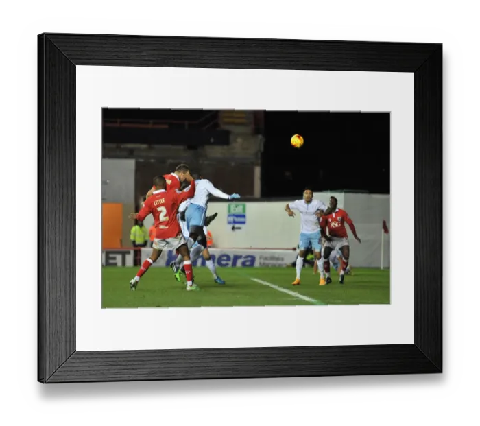 Framed Print : Aaron Wilbraham's Game-Winning Goal: Bristol City's Triumph in Johnstones Paint Trophy vs. Coventry City (10 December 2014) Framed Print : Aaron Wilbraham's Game-Winning Goal: Bristol City's Triumph in Johnstones Paint Trophy vs. Coventry City (10 December 2014)