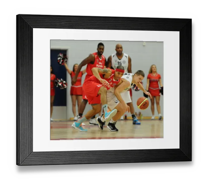 Framed Print : Bristol Flyers vs Manchester Giants Basketball Clash at SGS Wise Campus - 06 / 12 / 2014 Framed Print : Bristol Flyers vs Manchester Giants Basketball Clash at SGS Wise Campus - 06 / 12 / 2014
