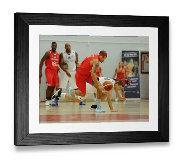 Framed Print : Intense Rivalry: Flyers vs. Giants Basketball Showdown at SGS Wise Campus Framed Print : Intense Rivalry: Flyers vs. Giants Basketball Showdown at SGS Wise Campus