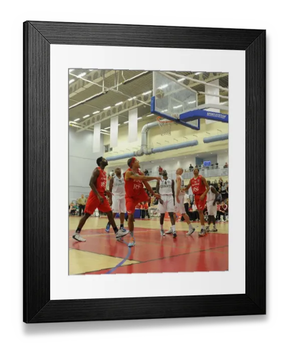 Framed Print : Intense Rivalry: Flyers vs. Giants Basketball Showdown at SGS Wise Campus Framed Print : Intense Rivalry: Flyers vs. Giants Basketball Showdown at SGS Wise Campus