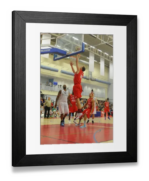 Framed Print : Intense Rivalry: Flyers vs. Giants Basketball Showdown at SGS Wise Campus Framed Print : Intense Rivalry: Flyers vs. Giants Basketball Showdown at SGS Wise Campus