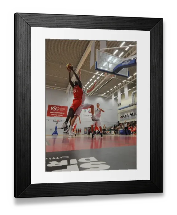 Framed Print : Intense Rivalry: Flyers vs. Giants Basketball Showdown at SGS Wise Campus Framed Print : Intense Rivalry: Flyers vs. Giants Basketball Showdown at SGS Wise Campus