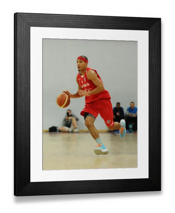 Framed Print : Intense Rivalry: Flyers vs. Giants Basketball Showdown Framed Print : Intense Rivalry: Flyers vs. Giants Basketball Showdown