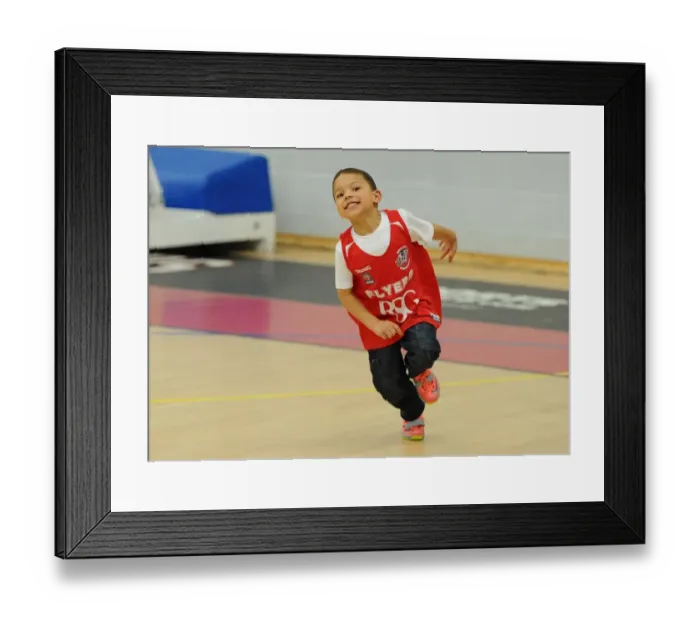 Framed Print : Intense Basketball Clash: Flyers vs Giants at SGS Wise Campus (December 2014)