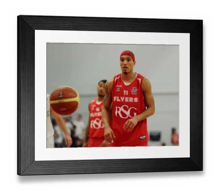 Framed Print : Intense Rivalry: Flyers vs. Giants Basketball Showdown Framed Print : Intense Rivalry: Flyers vs. Giants Basketball Showdown