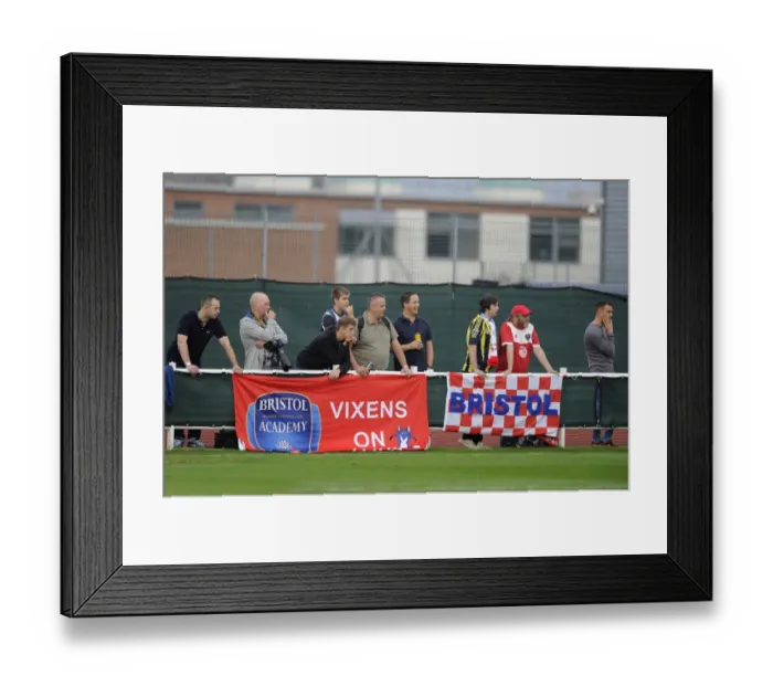 Framed Print : Thrilling FA WSL Rivalry: BAWFC vs. Arsenal Ladies at SGS Wise Campus