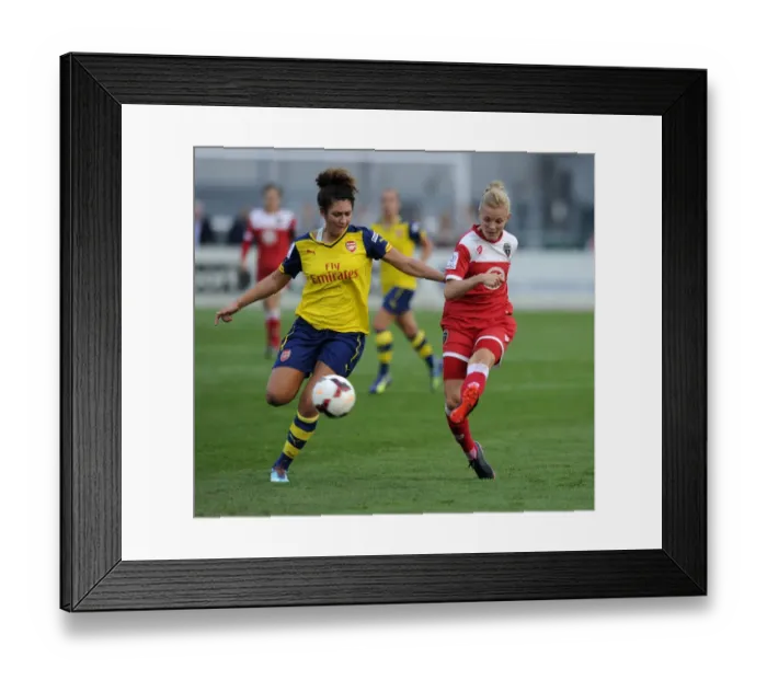 Framed Print : Bristol City FC: Sophie Ingle vs. Casey Stone - A Football Battle in the FA WSL (BAWFC vs. Arsenal Ladies)