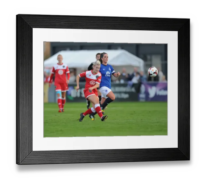 Framed Print : Bristol Academy vs Everton Ladies Clash: FAWSL Showdown (23rd August 2014) Framed Print : Bristol Academy vs Everton Ladies Clash: FAWSL Showdown (23rd August 2014)