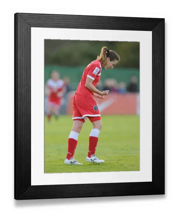 Framed Print : Bristol Academy vs Everton Ladies Clash (August 23, 2014) Framed Print : Bristol Academy vs Everton Ladies Clash (August 23, 2014)