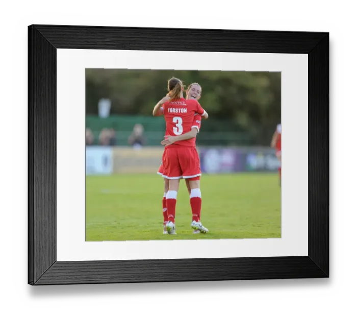 Framed Print : Bristol Academy vs Everton Ladies Clash: FAWSL Showdown (23rd August 2014) Framed Print : Bristol Academy vs Everton Ladies Clash: FAWSL Showdown (23rd August 2014)
