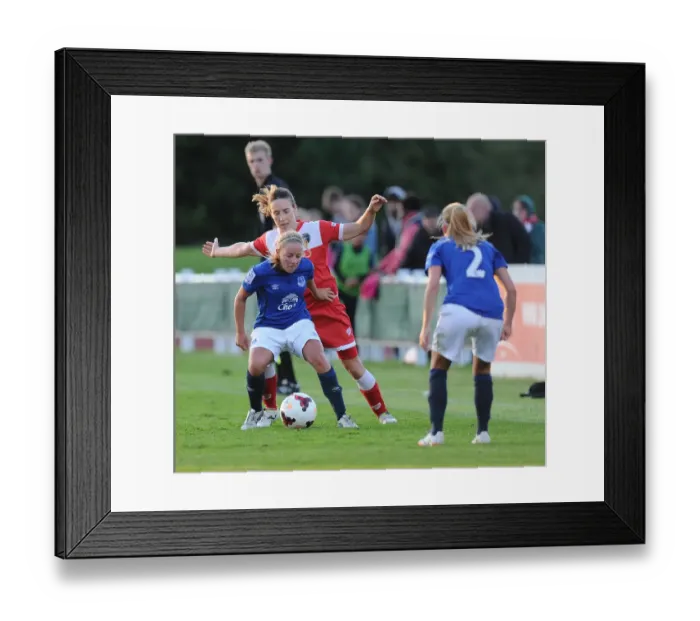 Framed Print : Bristol Academy vs Everton Ladies Clash: FAWSL Showdown (23rd August 2014) Framed Print : Bristol Academy vs Everton Ladies Clash: FAWSL Showdown (23rd August 2014)