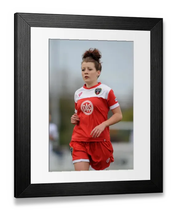 Framed Print : Thrilling FA WSL Match: 1, 300+ Fans Pack Gifford Stadium - Bristol Academy vs. Chelsea Ladies