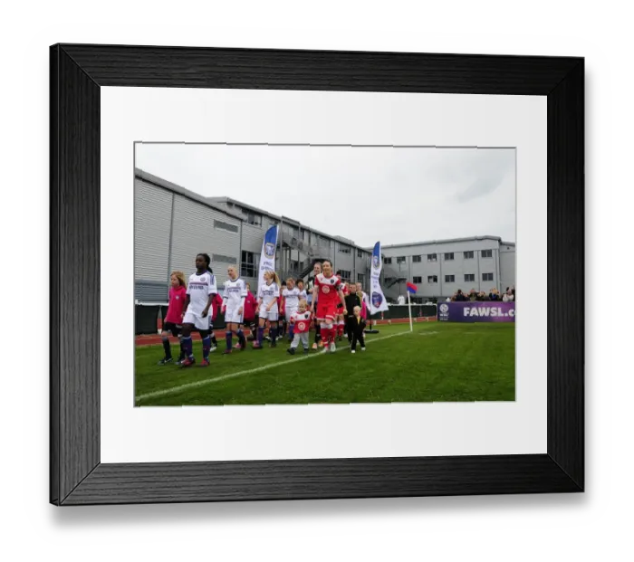 Framed Print : FA Womens Super League Showdown: Bristol Academy vs. Chelsea Ladies at Gifford Stadium Framed Print : FA Womens Super League Showdown: Bristol Academy vs. Chelsea Ladies at Gifford Stadium