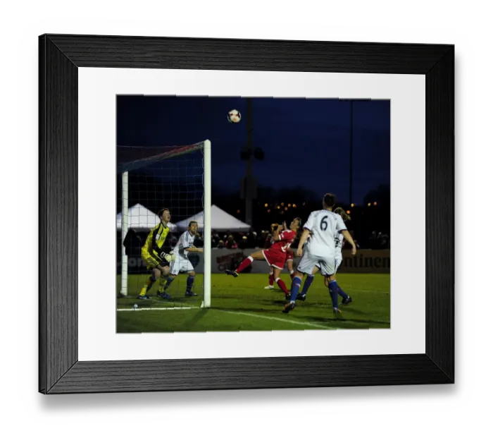 Framed Print : Natasha Harding of Bristol Academy Battles for Goal Against Chelsea Ladies Framed Print : Natasha Harding of Bristol Academy Battles for Goal Against Chelsea Ladies