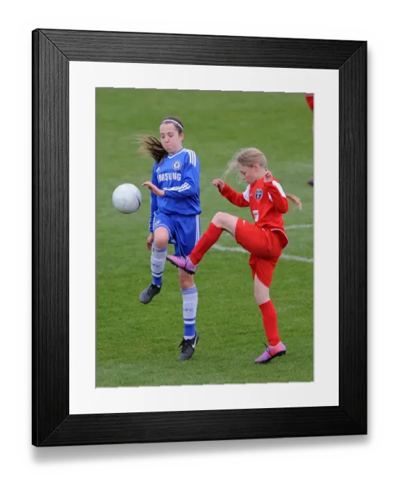Framed Print : FA Womens Super League: Young Stars Clash at Gifford Stadium - Bristol Academy vs. Chelsea Ladies Framed Print : FA Womens Super League: Young Stars Clash at Gifford Stadium - Bristol Academy vs. Chelsea Ladies