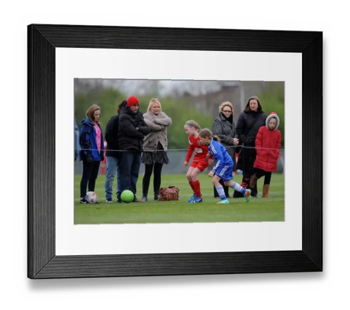 Framed Print : FA WSL Youth: Bristol Academy vs. Chelsea Ladies Clash at Gifford Stadium