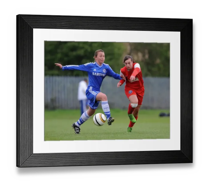 Framed Print : Bristol Academy WFC vs. Chelsea Ladies Youth: FA Women's Super League Showdown at Gifford Stadium Framed Print : Bristol Academy WFC vs. Chelsea Ladies Youth: FA Women's Super League Showdown at Gifford Stadium