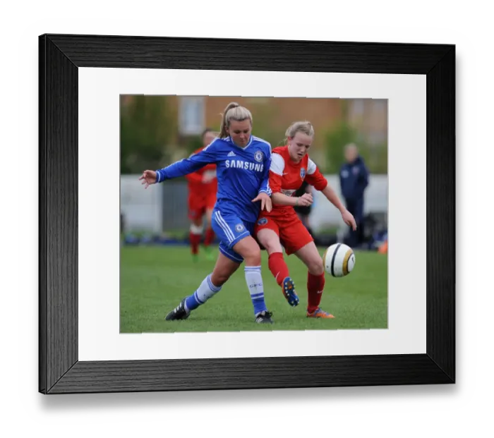 Framed Print : Bristol Academy vs. Chelsea Ladies Youth: A Football Rivalry at Gifford Stadium - FA Womens Super League Youth Framed Print : Bristol Academy vs. Chelsea Ladies Youth: A Football Rivalry at Gifford Stadium - FA Womens Super League Youth