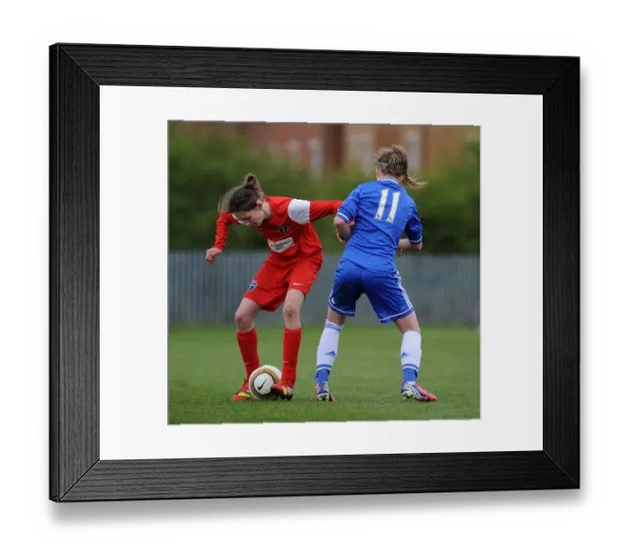 Framed Print : Bristol Academy vs. Chelsea Ladies Youth: A Football Rivalry at Gifford Stadium Framed Print : Bristol Academy vs. Chelsea Ladies Youth: A Football Rivalry at Gifford Stadium