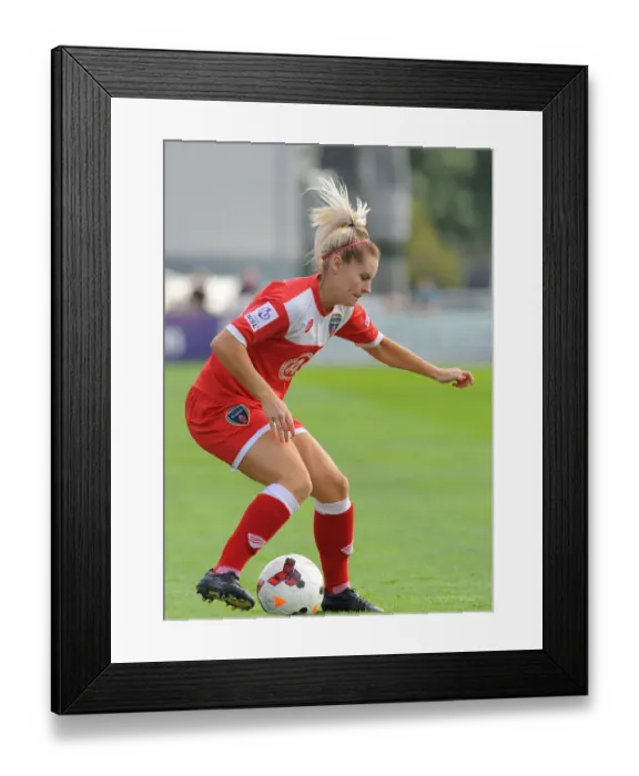 Framed Print : Bristol City FC: BAWFC vs Manchester City Ladies - Nicola Watts in Action Framed Print : Bristol City FC: BAWFC vs Manchester City Ladies - Nicola Watts in Action
