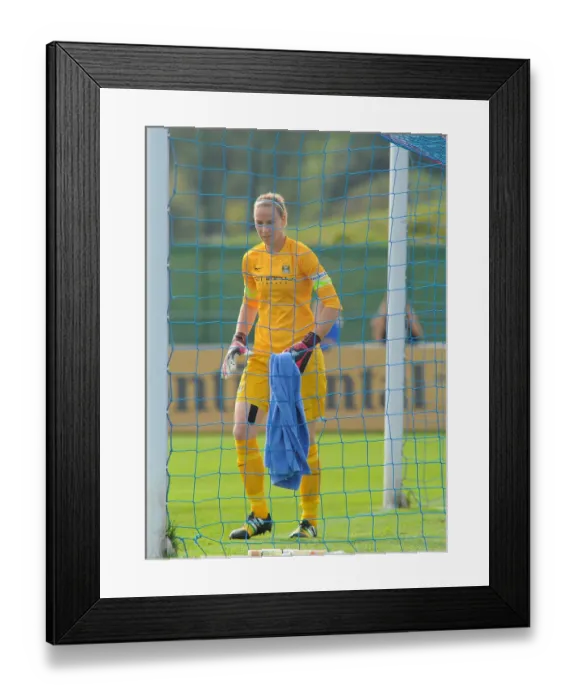 Framed Print : Karen Bardsley in Action: Bristol City FC vs Manchester City Ladies Womens Football Match Framed Print : Karen Bardsley in Action: Bristol City FC vs Manchester City Ladies Womens Football Match