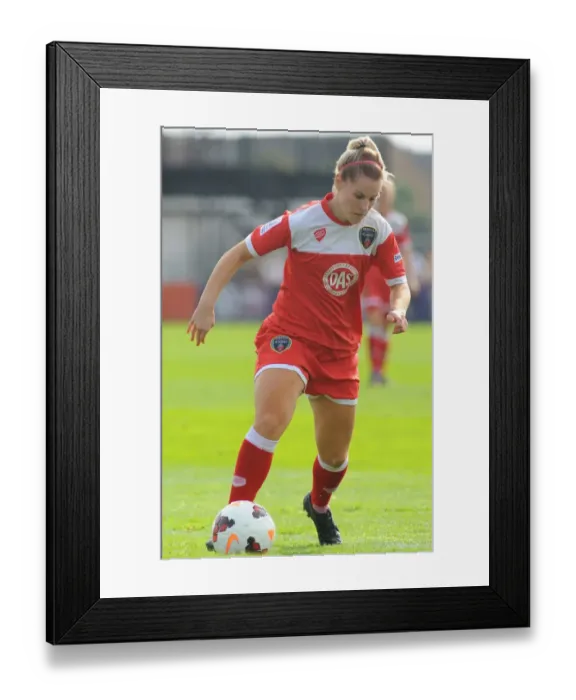 Framed Print : Bristol City FC: BAWFC vs Man City Ladies - Nicola Watts in Action (September 28, 2014) Framed Print : Bristol City FC: BAWFC vs Man City Ladies - Nicola Watts in Action (September 28, 2014)