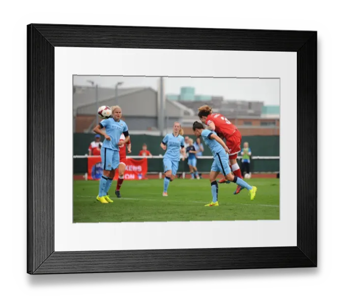 Framed Print : Bristol Academy Womens v Manchester City Womens 280914 Framed Print : Bristol Academy Womens v Manchester City Womens 280914