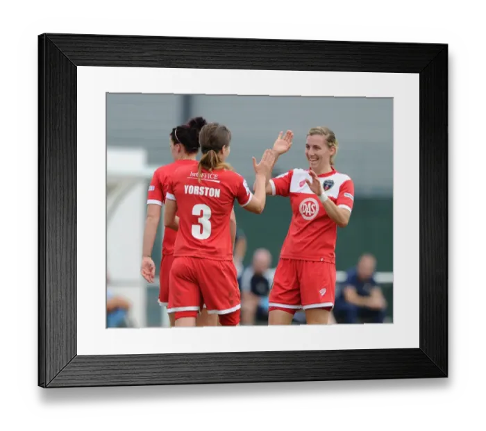 Framed Print : Bristol City FC: Thrilling WSL Win - Corinne Yorston Scores, McCatty Celebrates Framed Print : Bristol City FC: Thrilling WSL Win - Corinne Yorston Scores, McCatty Celebrates