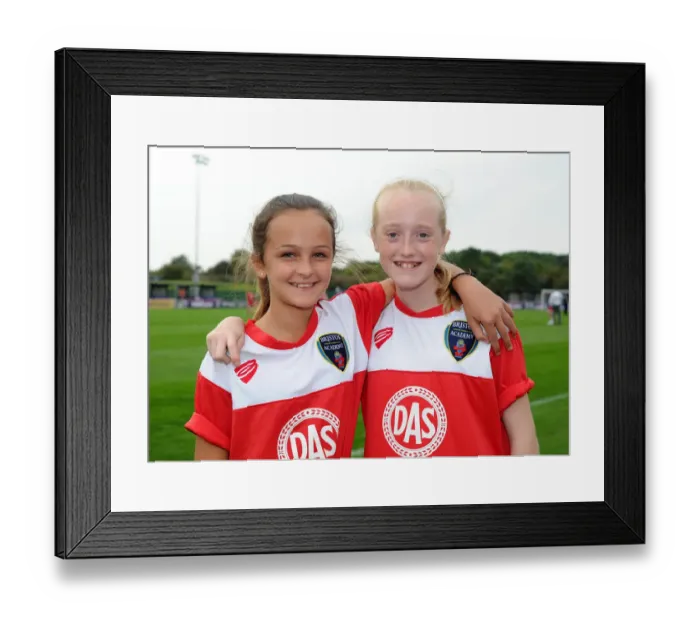 Framed Print : Young Fans Rally Behind Bristol Academy Women vs Manchester City Women at SGS Wise Campus (Women's Super League) Framed Print : Young Fans Rally Behind Bristol Academy Women vs Manchester City Women at SGS Wise Campus (Women's Super League)