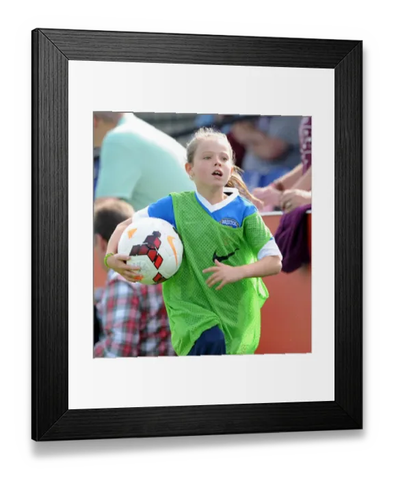 Framed Print : Bristol Academy Women vs Manchester City Women Clash: A Moment from the Women's Super League at SGS Wise Campus