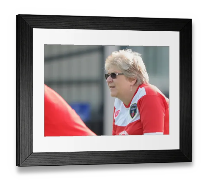 Framed Print : Bristol Academy vs. Manchester City: A Showdown in Women's Super League