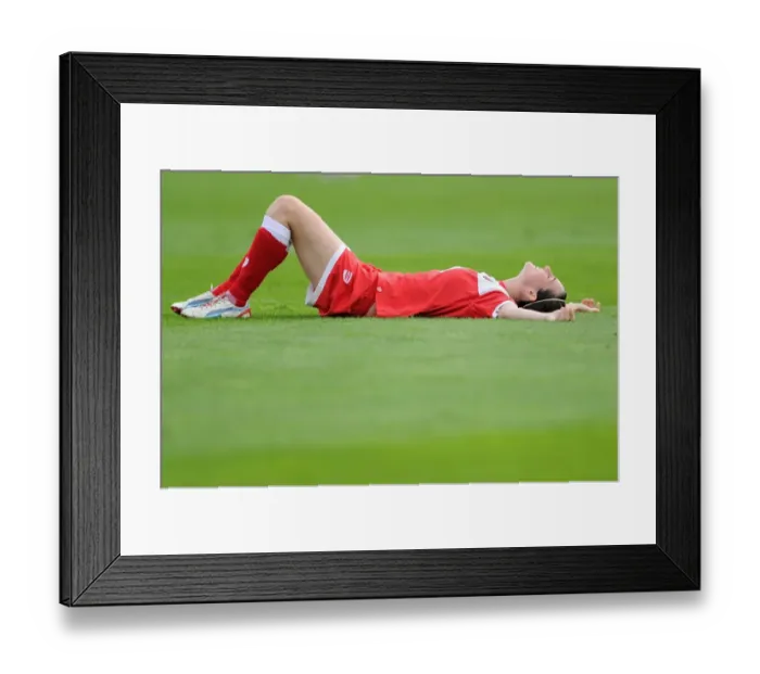 Framed Print : Bristol Academy's Natalia Pablos Sanchon in Action against Manchester City Women, WSL Match (September 28, 2014) Framed Print : Bristol Academy's Natalia Pablos Sanchon in Action against Manchester City Women, WSL Match (September 28, 2014)