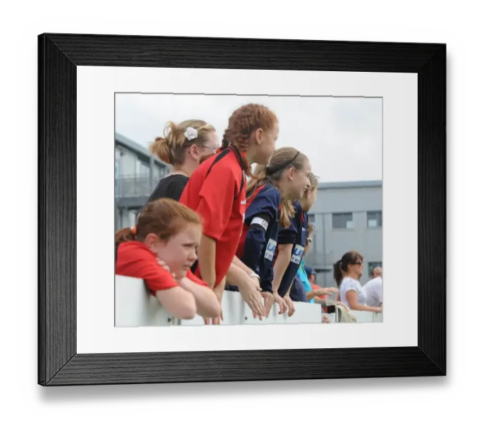 Framed Print : Bristol City FC: Women's Super League Showdown against Manchester City - Fans in Action