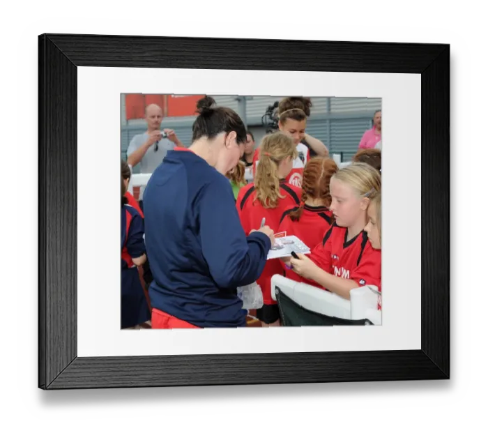 Framed Print : Bristol City FC: Natalia Pablos Sanchon Signs Autographs at Women's Super League Match vs Manchester City Framed Print : Bristol City FC: Natalia Pablos Sanchon Signs Autographs at Women's Super League Match vs Manchester City
